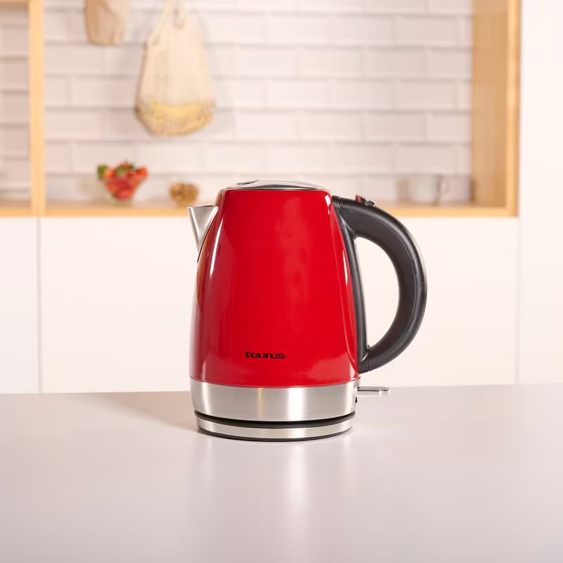Taurus Vintage Red Chaleira Elétrica 1.7 L