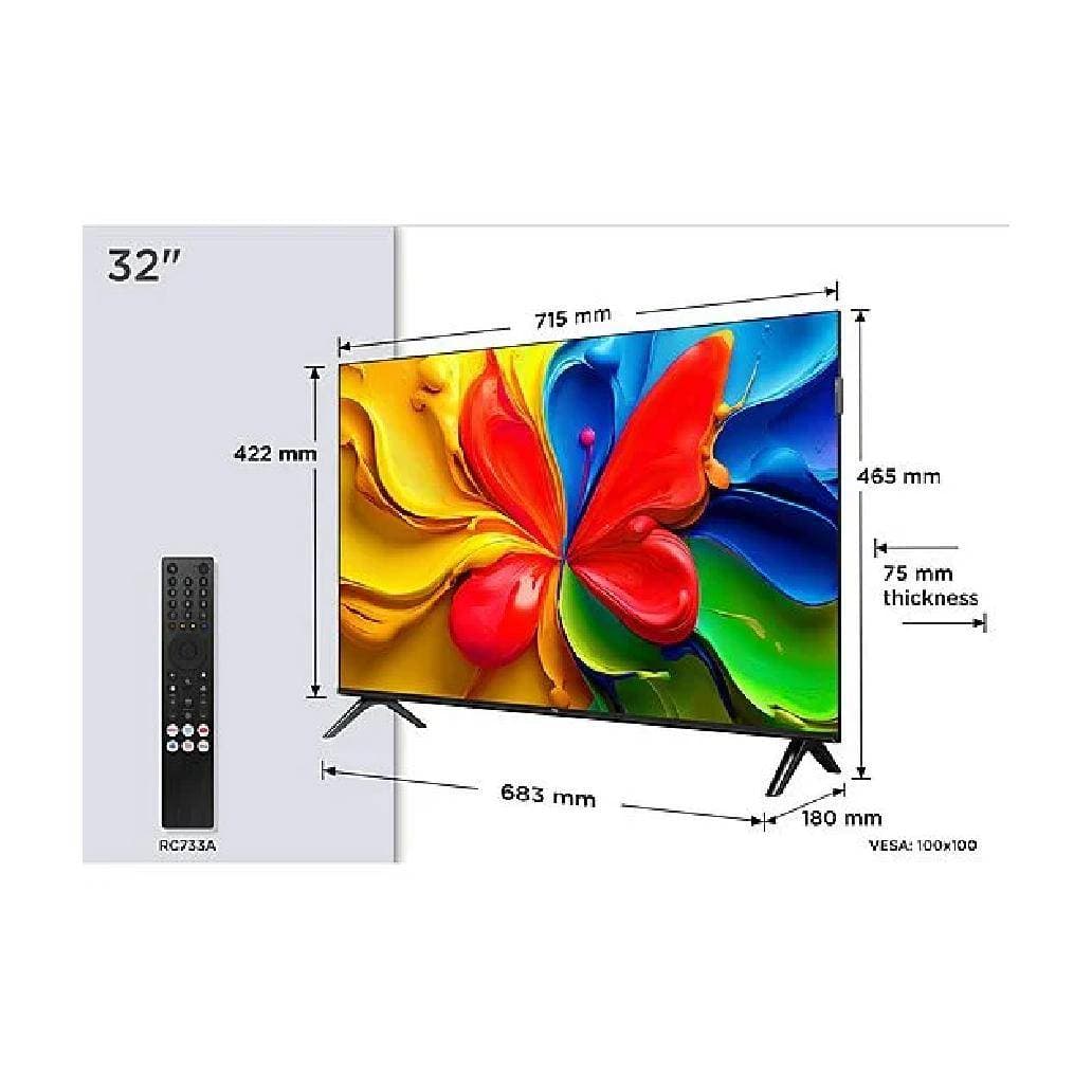 TCL 32S4K 32" HD QLED Wi-Fi Smart TV