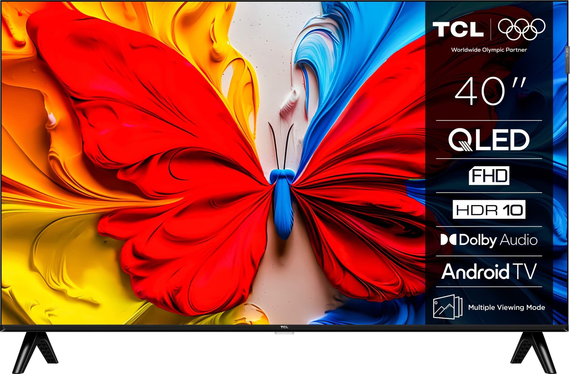 TCL 40S5K 40" Full HD QLED Smart TV Wifi Preto