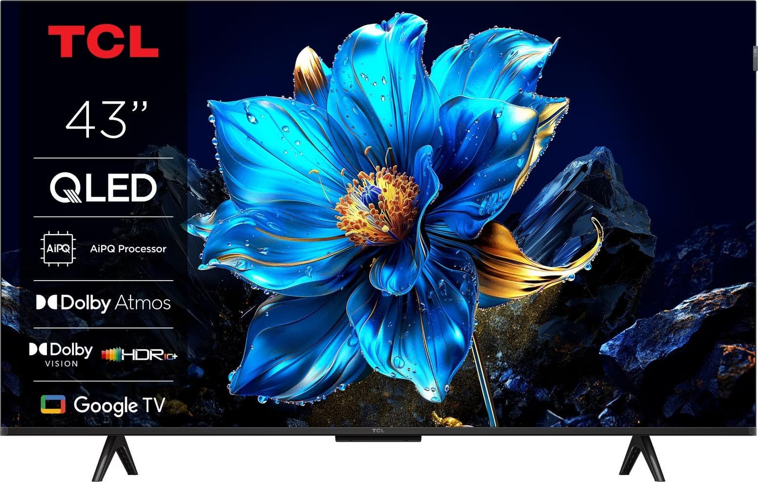 TCL 43P7K 43" 4K UHD QLED Smart TV Cinza