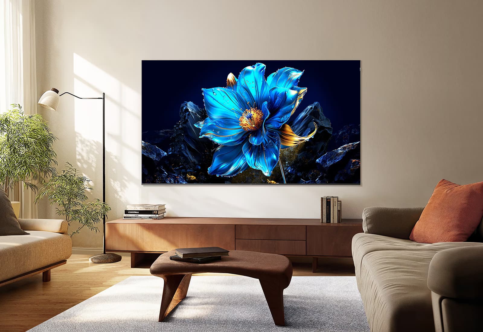 TCL 43P7K 43" 4K UHD QLED Smart TV Cinza