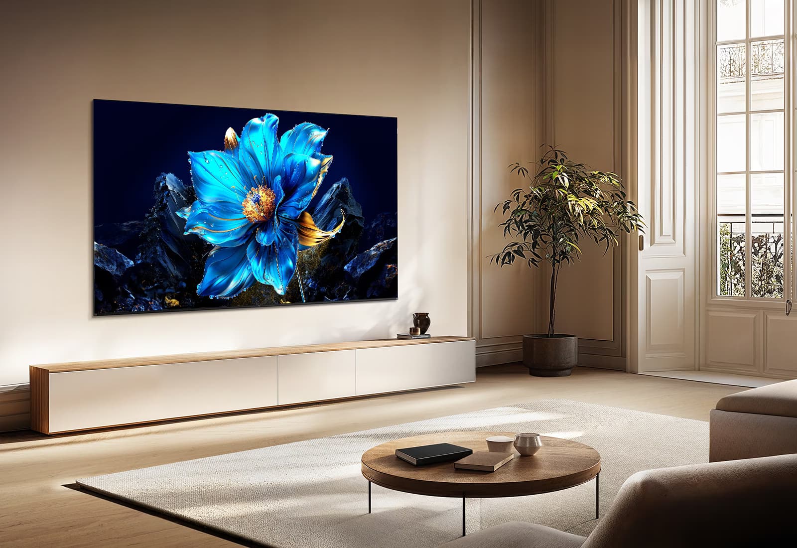 TCL 43P7K 43" 4K UHD QLED Smart TV Cinza
