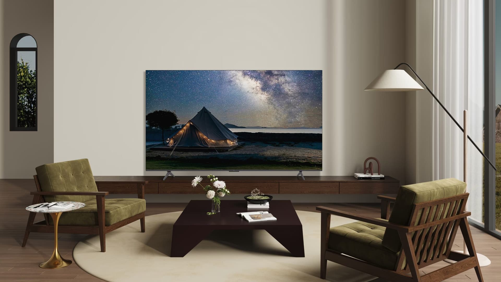 TCL 50P7K 50" 4K UHD QLED Smart TV Preto