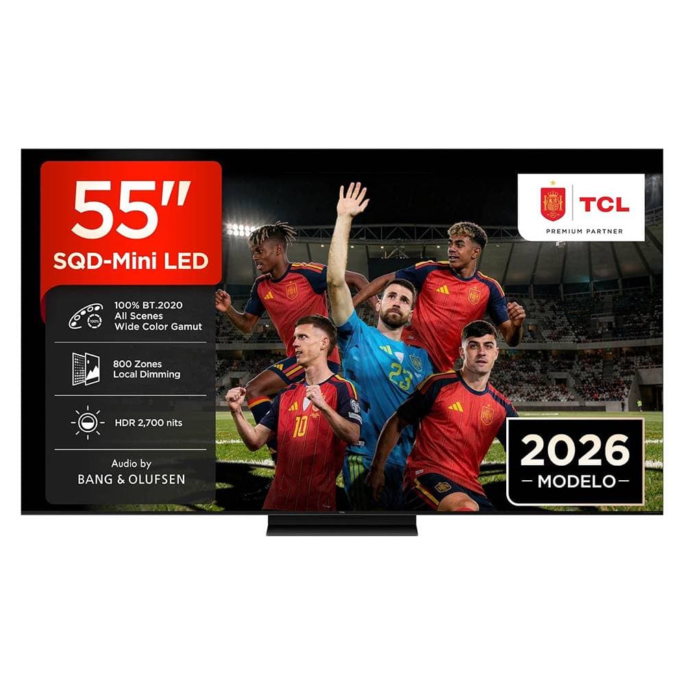 TCL 55C7L Smart TV QD-Mini LED 55" 4K Google TV Preto