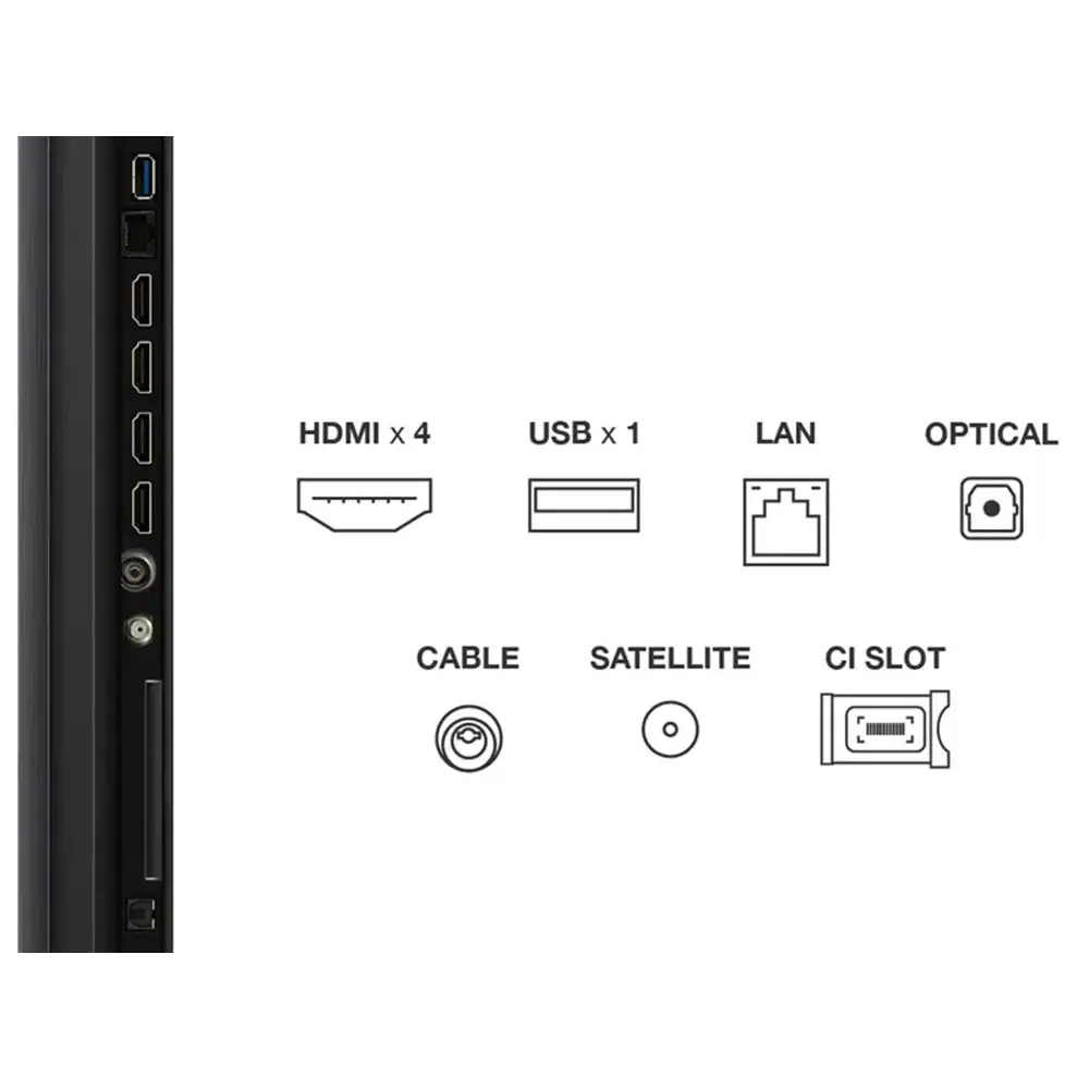 TCL 65C6K 65" 4K Ultra HD Mini LED Smart TV Wifi