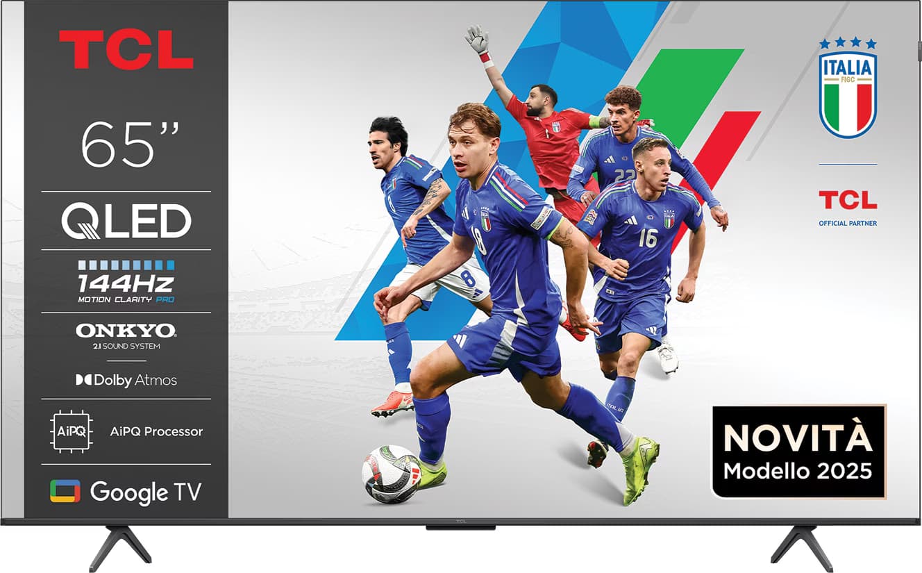 TCL 65P8K 65" 4K UHD QLED Smart TV FreeSync Titânio