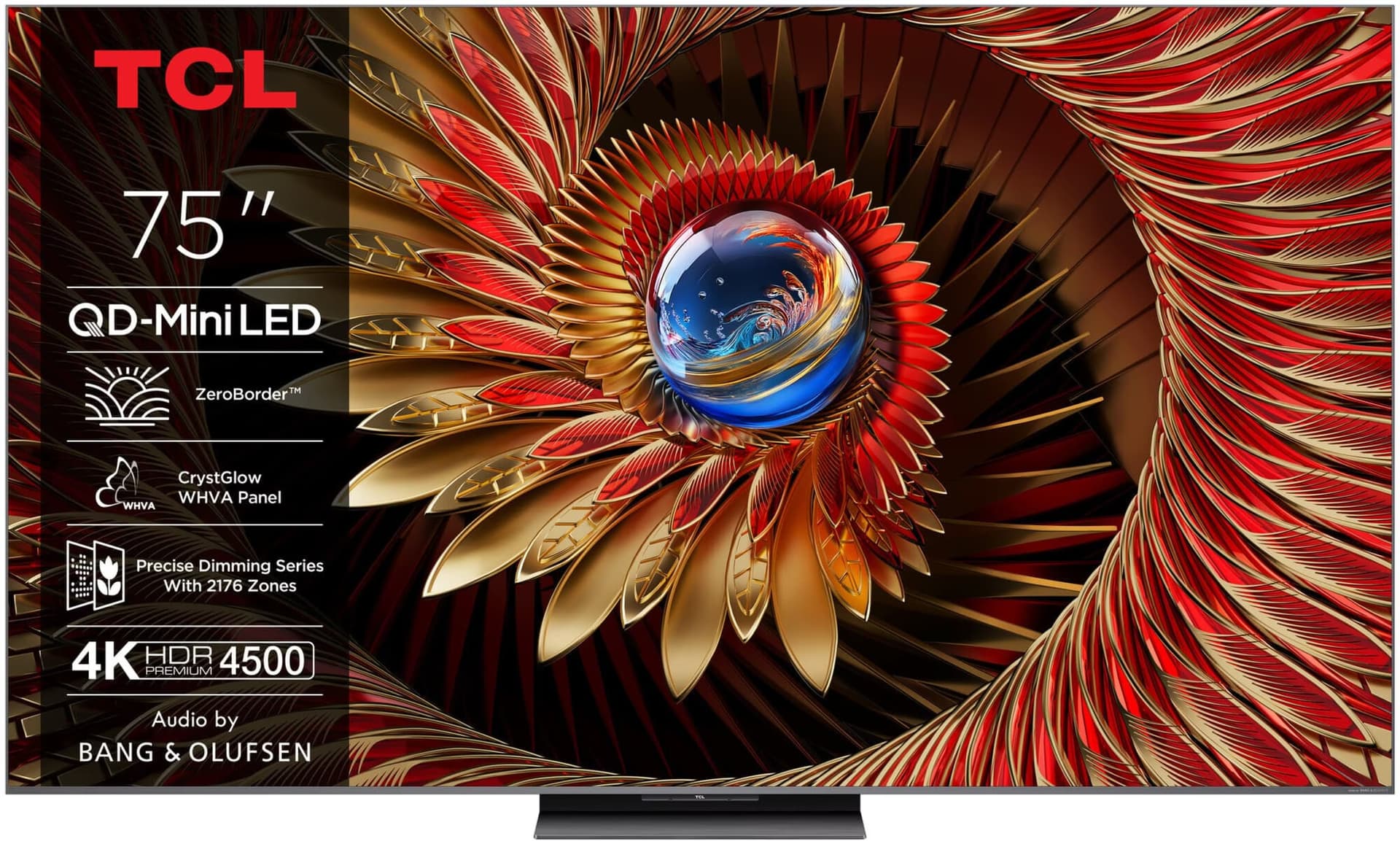 TCL 75C8K 75" 4K UHD Mini LED 144 Hz Smart TV WiFi