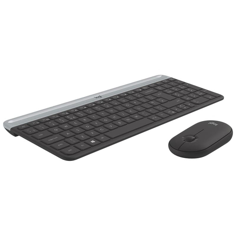 Teclado e rato sem fios Logitech MK470 Grafite