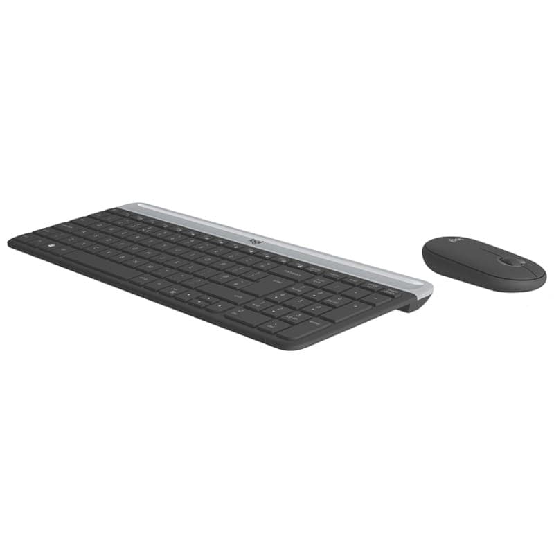 Teclado e rato sem fios Logitech MK470 Grafite