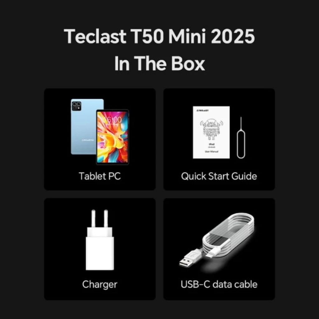 Teclast T50 Mini 8,7 8GB/128GB WiFi + 4G