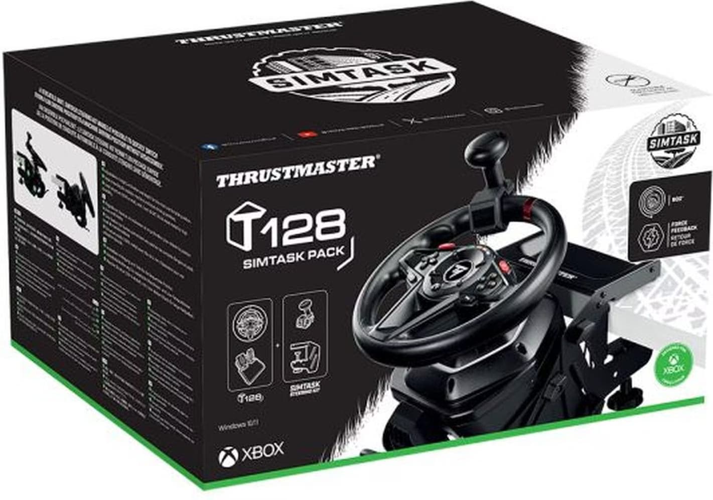 Thrustmaster T128 SIMTASK Pack Xbox / PC - Volante de simulação