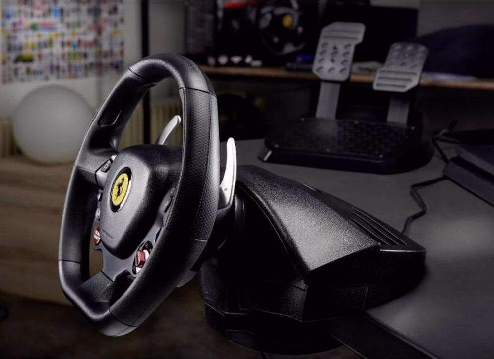 Thrustmaster T80 RW Ferrari 488 GTB - Volante PS5 / PS4 / PC