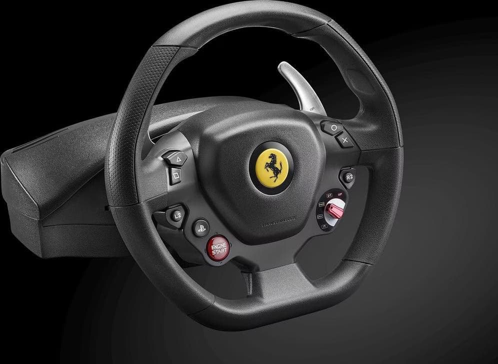 Thrustmaster T80 RW Ferrari 488 GTB - Volante PS5 / PS4 / PC