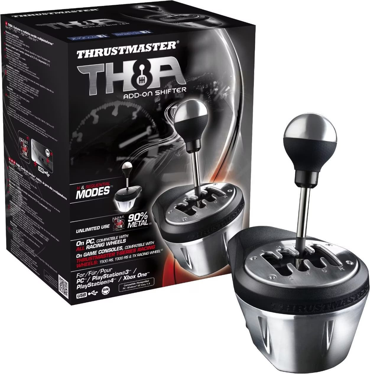 Thrustmaster TH8A Preto
