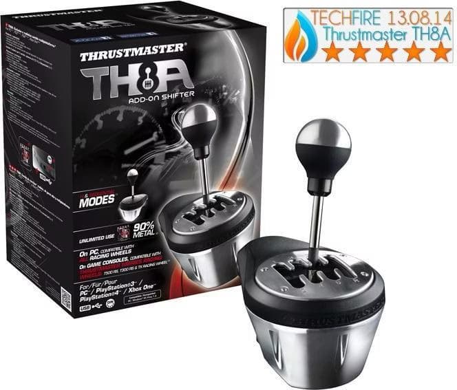 Thrustmaster TH8A Preto