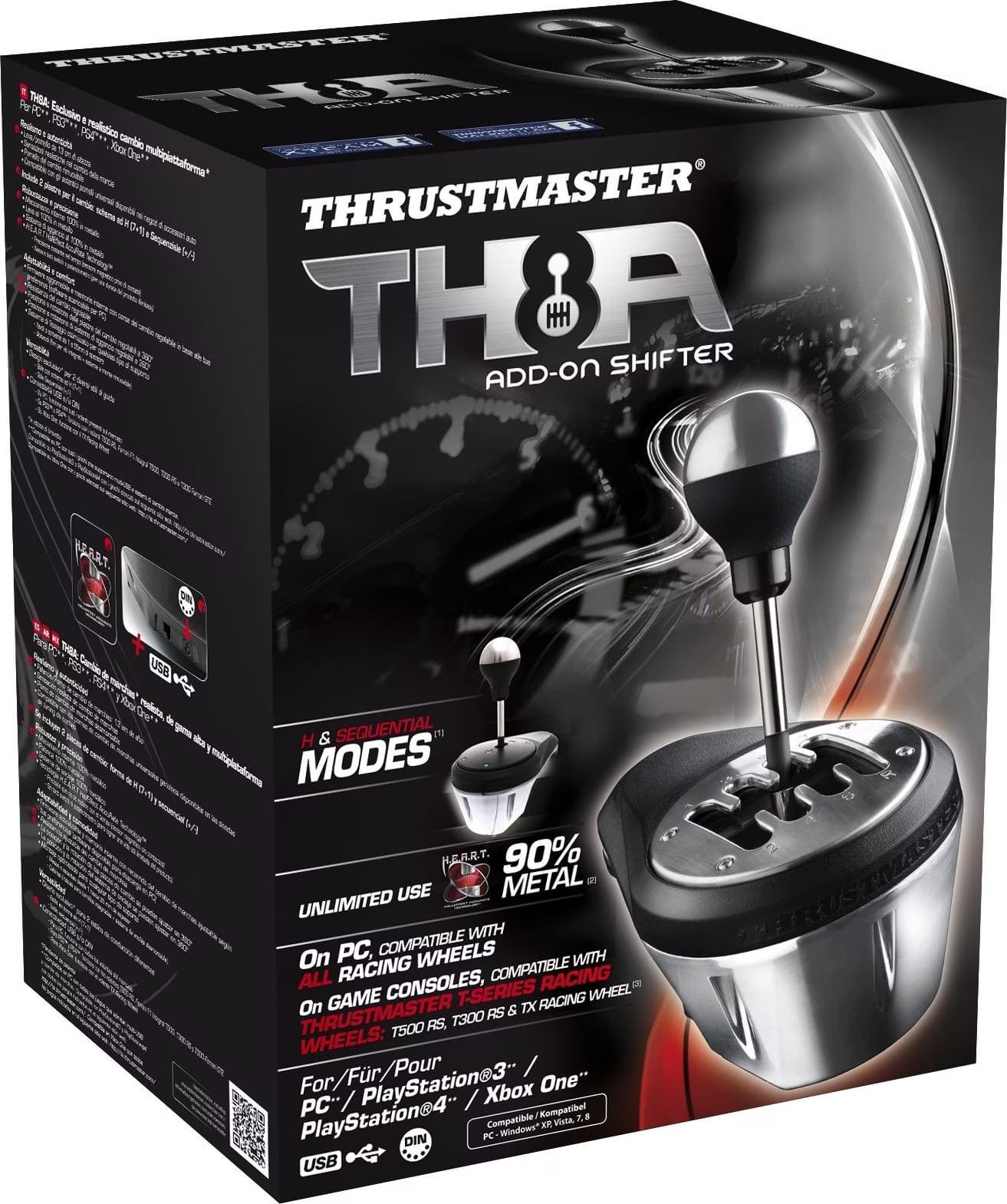 Thrustmaster TH8A Preto