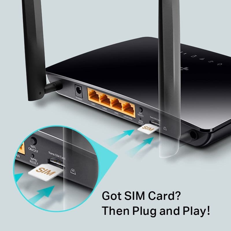 TP-Link Archer MR400 4G - Router Wi-Fi Dual