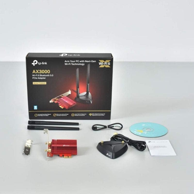 TP-Link Archer TX3000E Pcie Wifi6 - Adaptador de rede