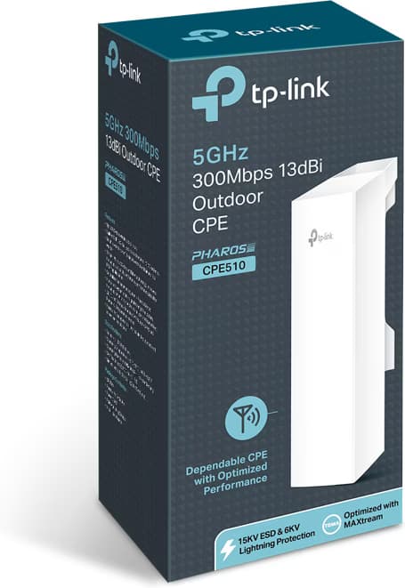 TP-Link CPE510 5GHz Branco - CPE para exterior