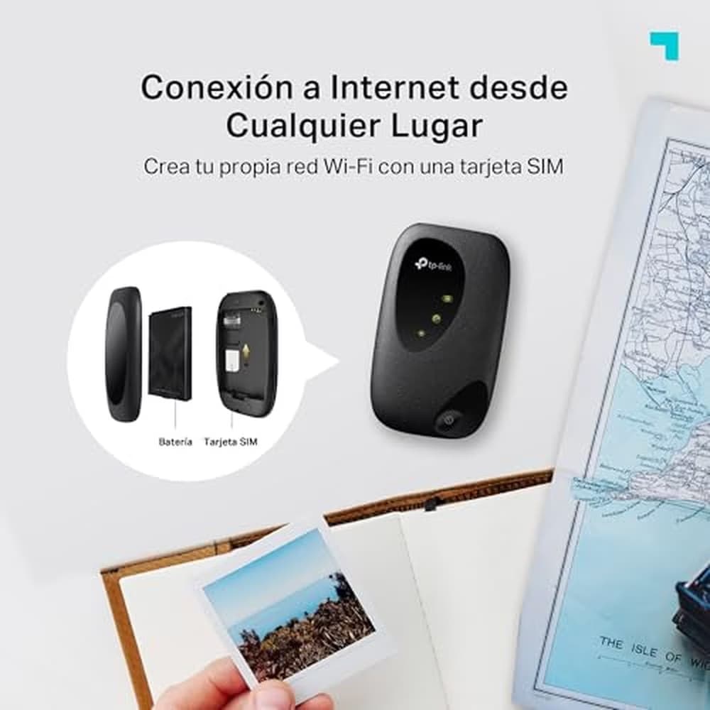 TP-Link M7000 - Router Wi-Fi Móvel 4G-LTE