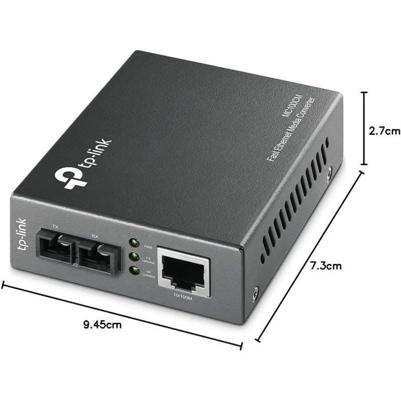 TP-Link MC100CM - Conversor multimodo de 10/100 Mbps