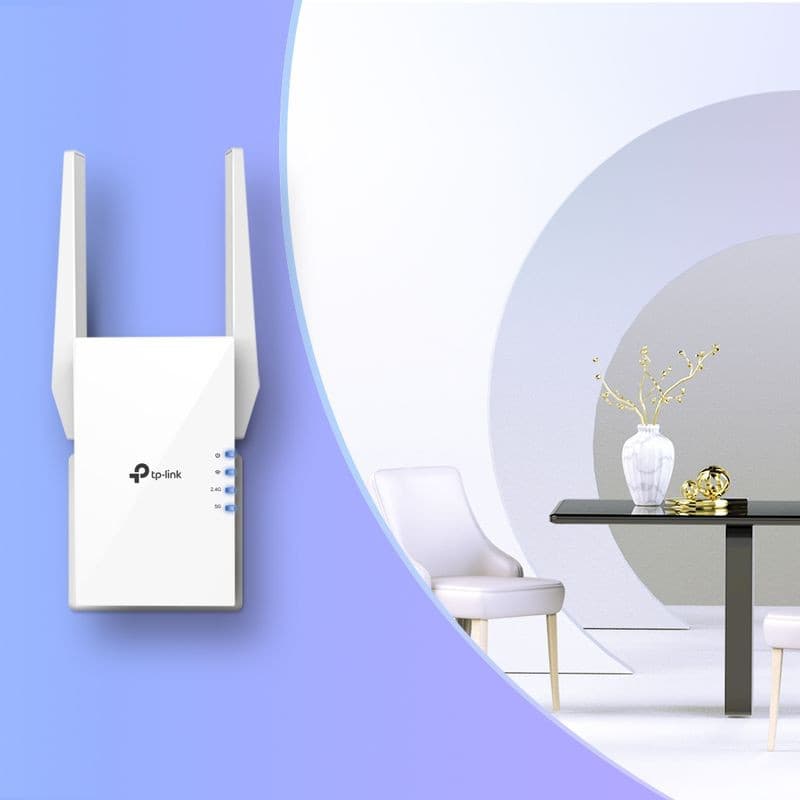 TP-Link RE505X Wi-Fi 6 AX1500 Branco - Repetidor Wi-Fi