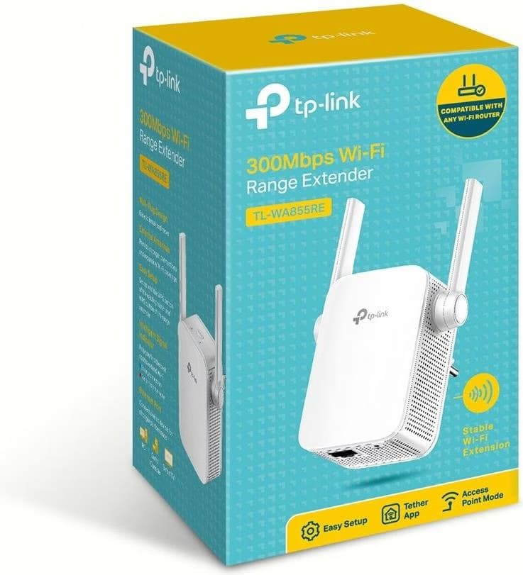 TP-LINK TL-WA855RE Extensor de Cobertura Wi-Fi a 300Mbps
