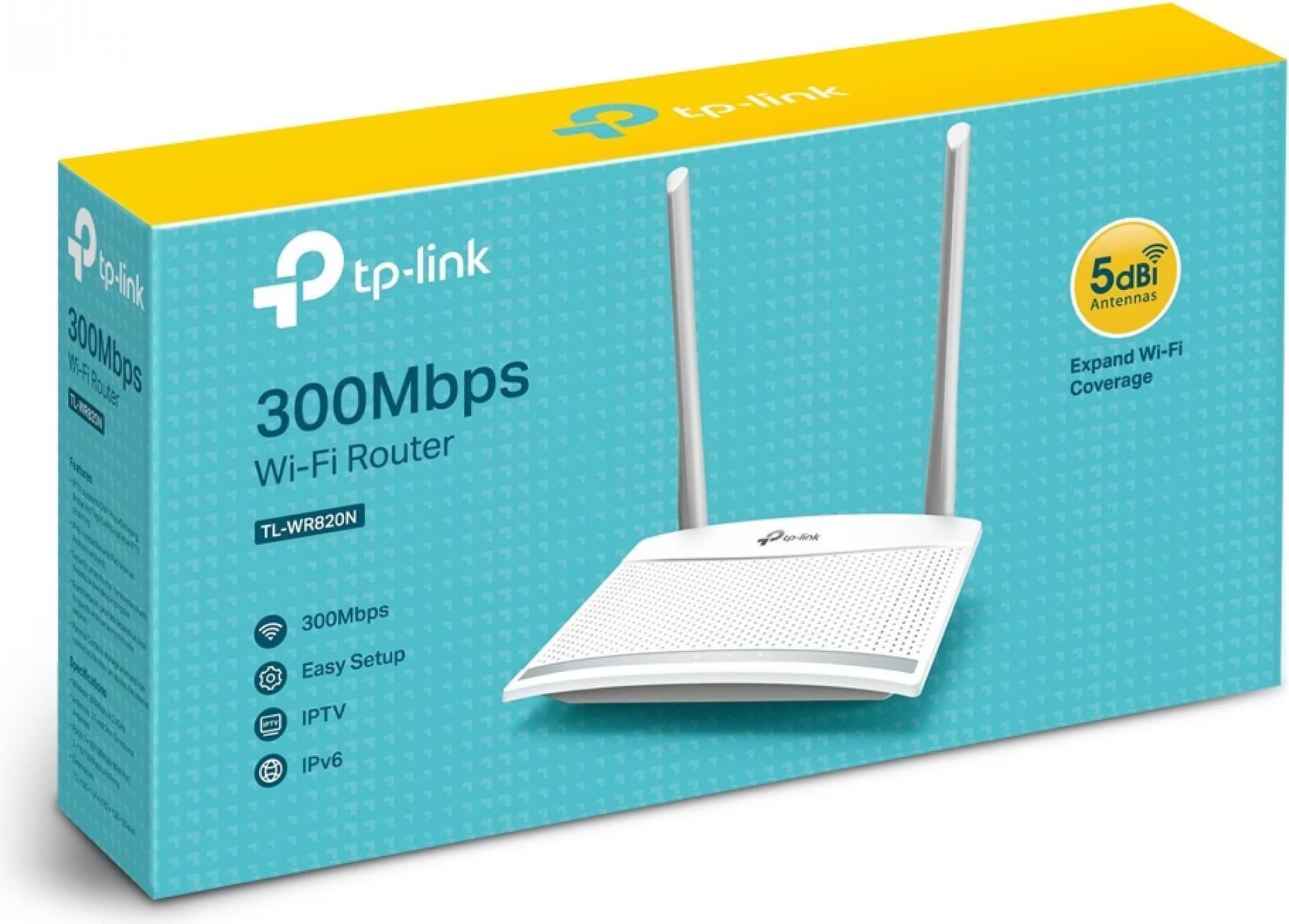 TP-Link TL-WR820N 2.4GHz 300Mbps - Router