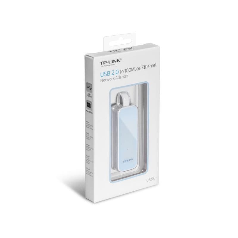 TP-Link UE200 - Adaptador de rede USB 2.0 para Ethernet