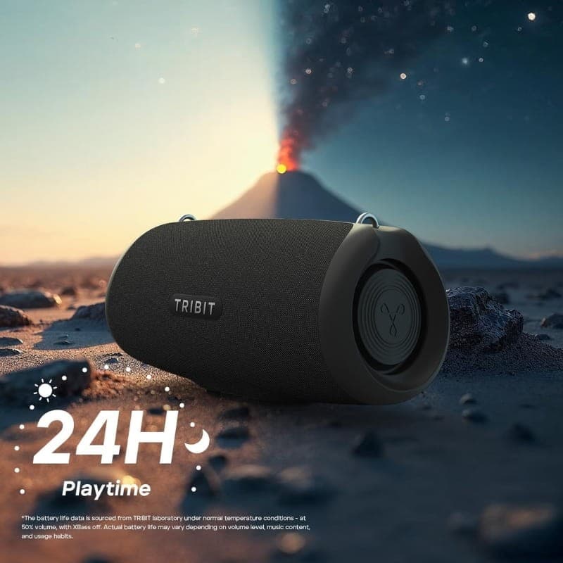Tribit StormBox Lava 80W Preto - Coluna Bluetooth