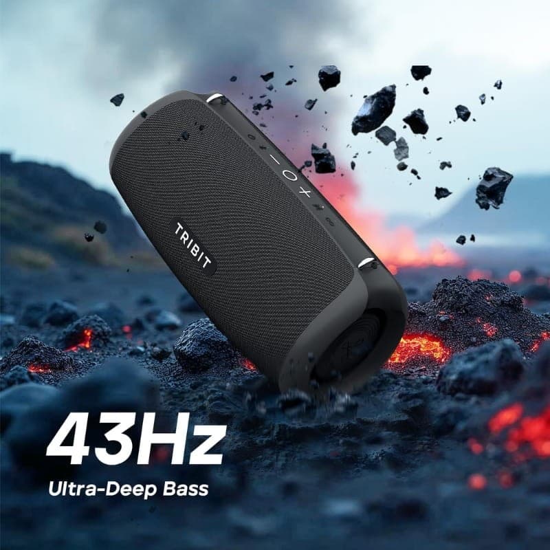 Tribit StormBox Lava 80W Preto - Coluna Bluetooth