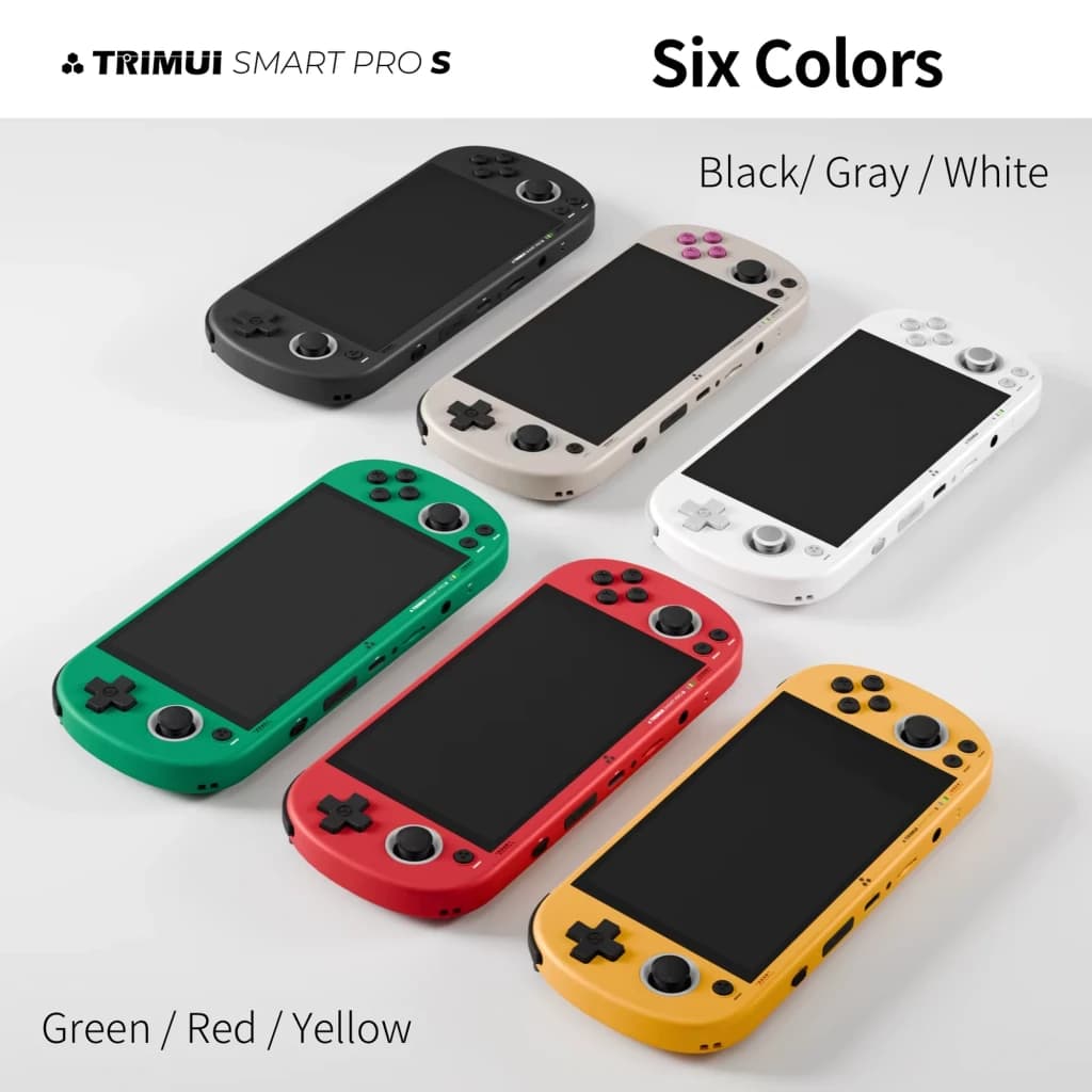 Trimui Smart Pro S TG5050 (sem cartão SD) Preto - Consola retro