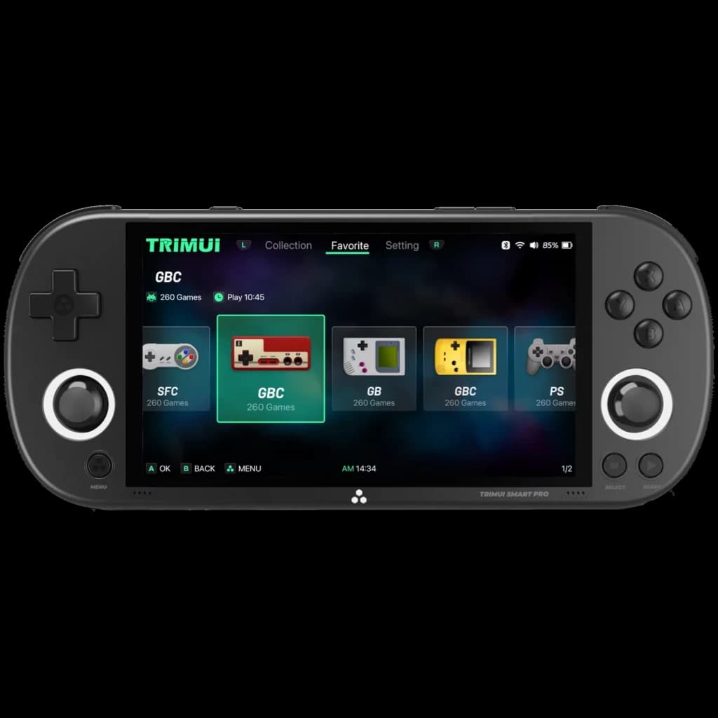 Trimui Smart Pro (sem cartão SD) Preto - Consola retro