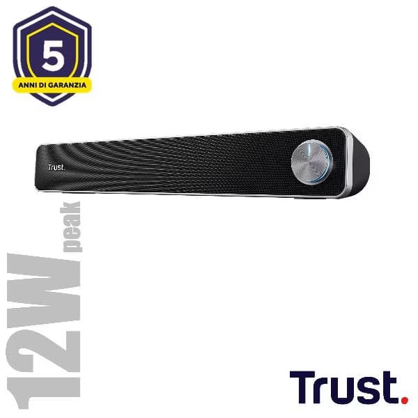 Trust Arys 2.0 6 W Preto