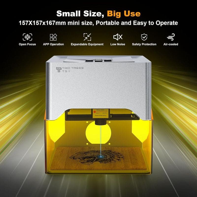 Twotrees TS1 Mini - Gravador a laser