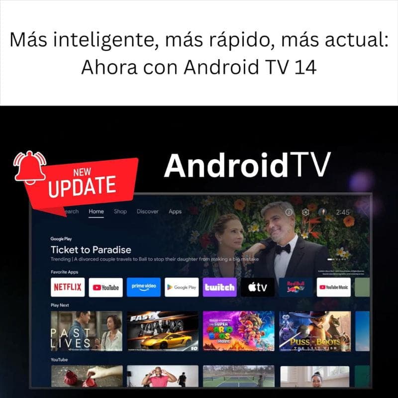 UBISHENG GD1 2GB/16GB 4K - Android TV Sitck