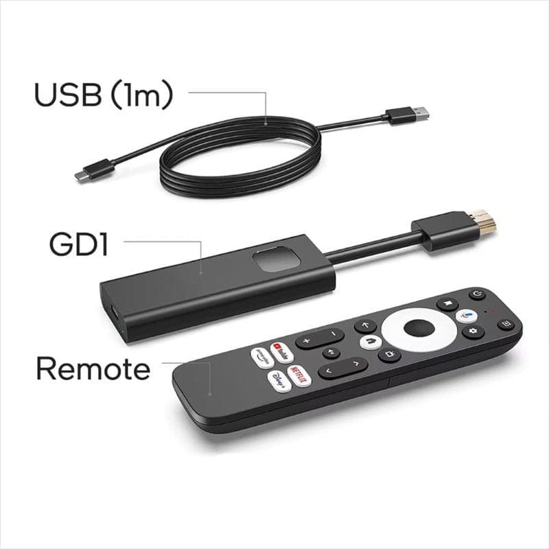 UBISHENG GD1 2GB/16GB 4K - Android TV Sitck