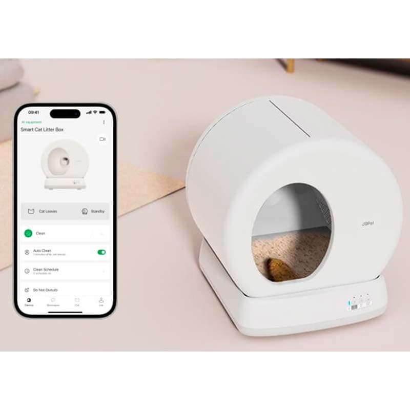 UBPet UCAT C10 Pro - Caixa de areia automática com câmara
