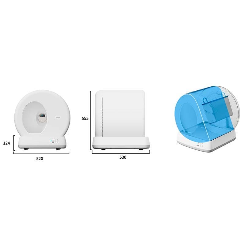 UBPet UCAT C10 Pro - Caixa de areia automática com câmara