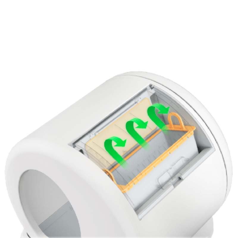 UBPet UCAT C10 Pro - Caixa de areia automática com câmara