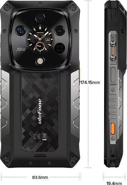 Ulefone Armor 28 Ultra 5G 16GB/1TB Preto