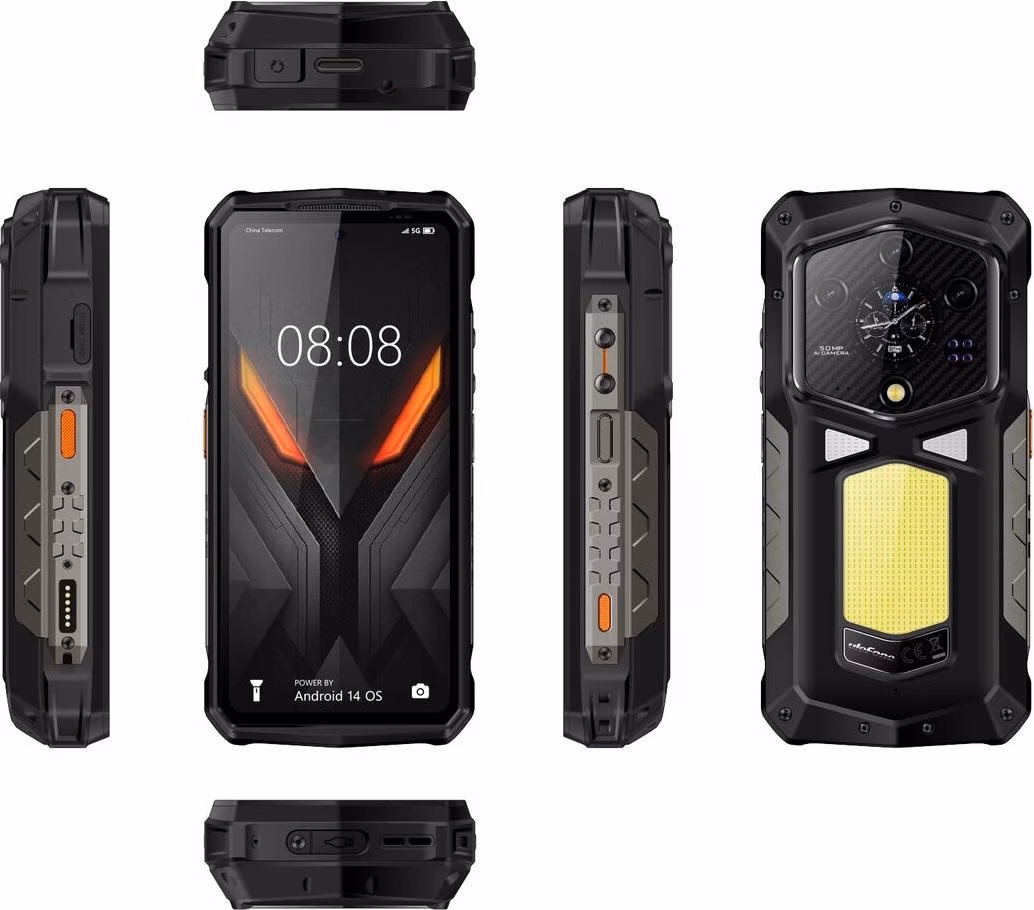 Ulefone Armor 29 Pro 5G Dual SIM 16GB/512GB Preto Rugged