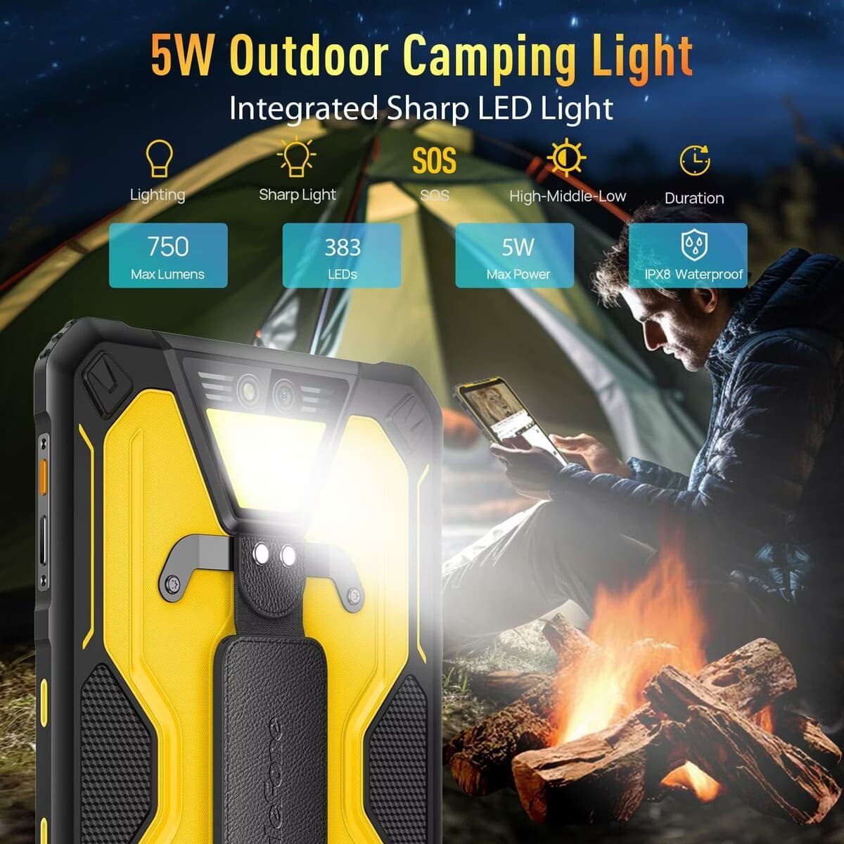 Ulefone Armor X32 6GB/128GB Laranja Rugged