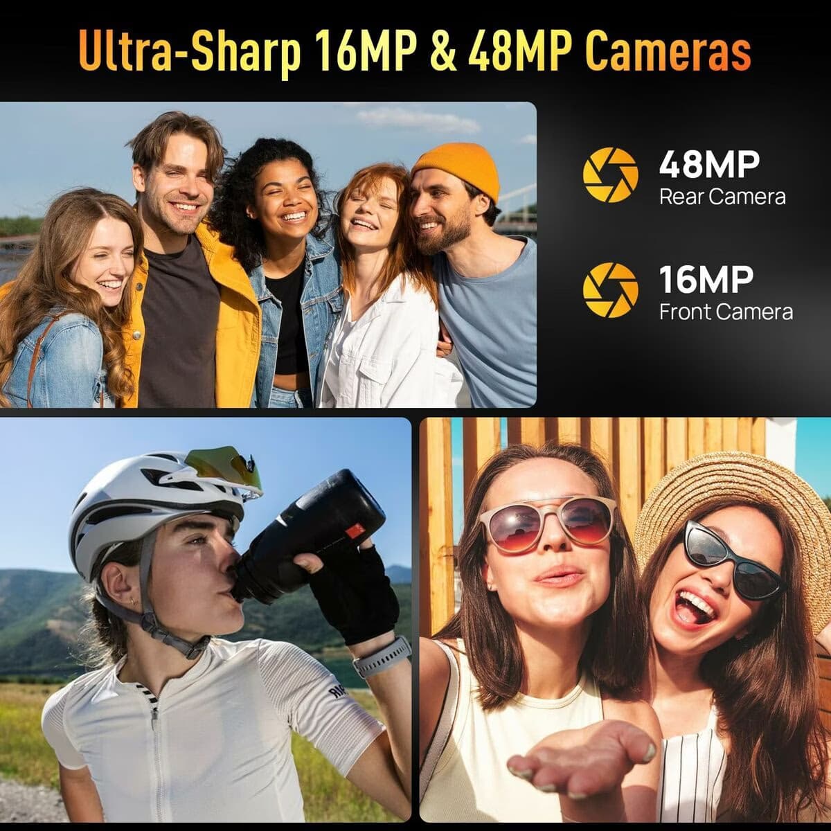 Ulefone Armor X32 6GB/128GB Laranja Rugged