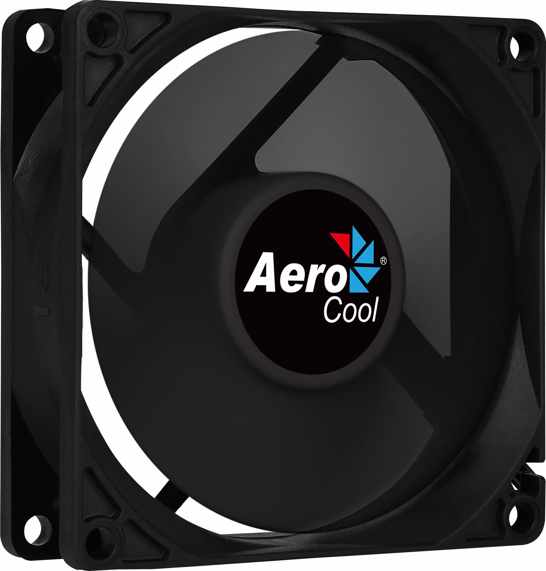 Ventilador de PC Aerocool Force 8, 7 pás, 8 cm,