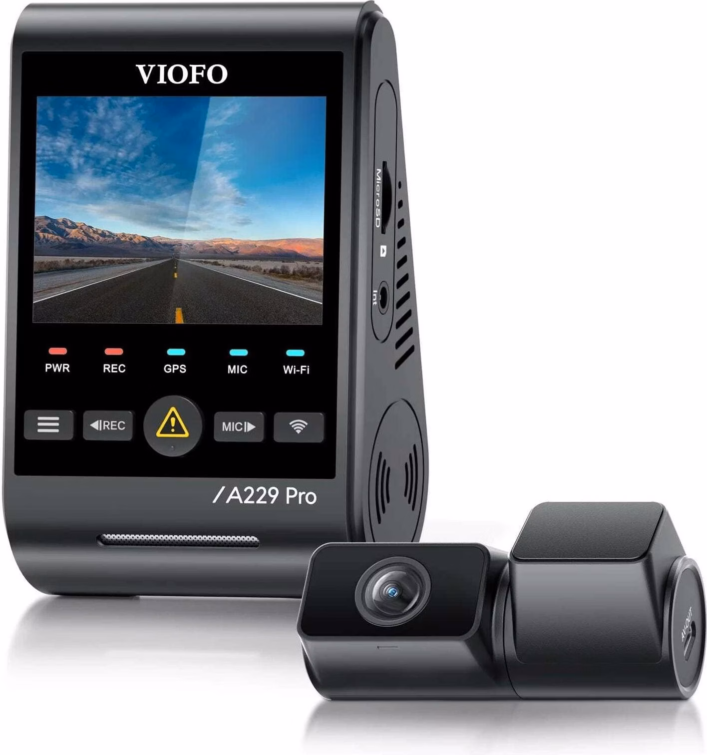 VIOFO A229 Pro 4K + 2K WiFi GPS - Dash Cam