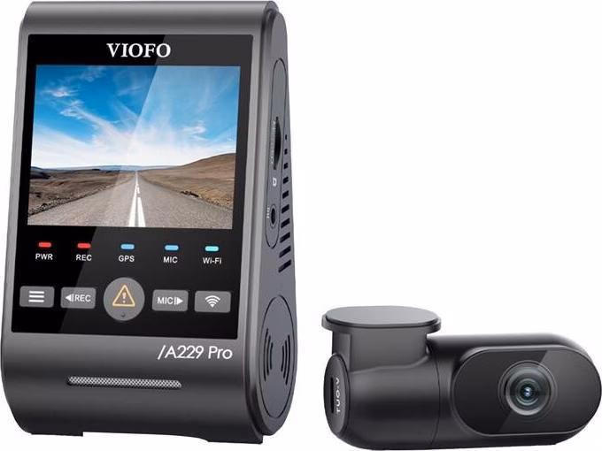 VIOFO A229 Pro 4K + 2K WiFi GPS - Dash Cam