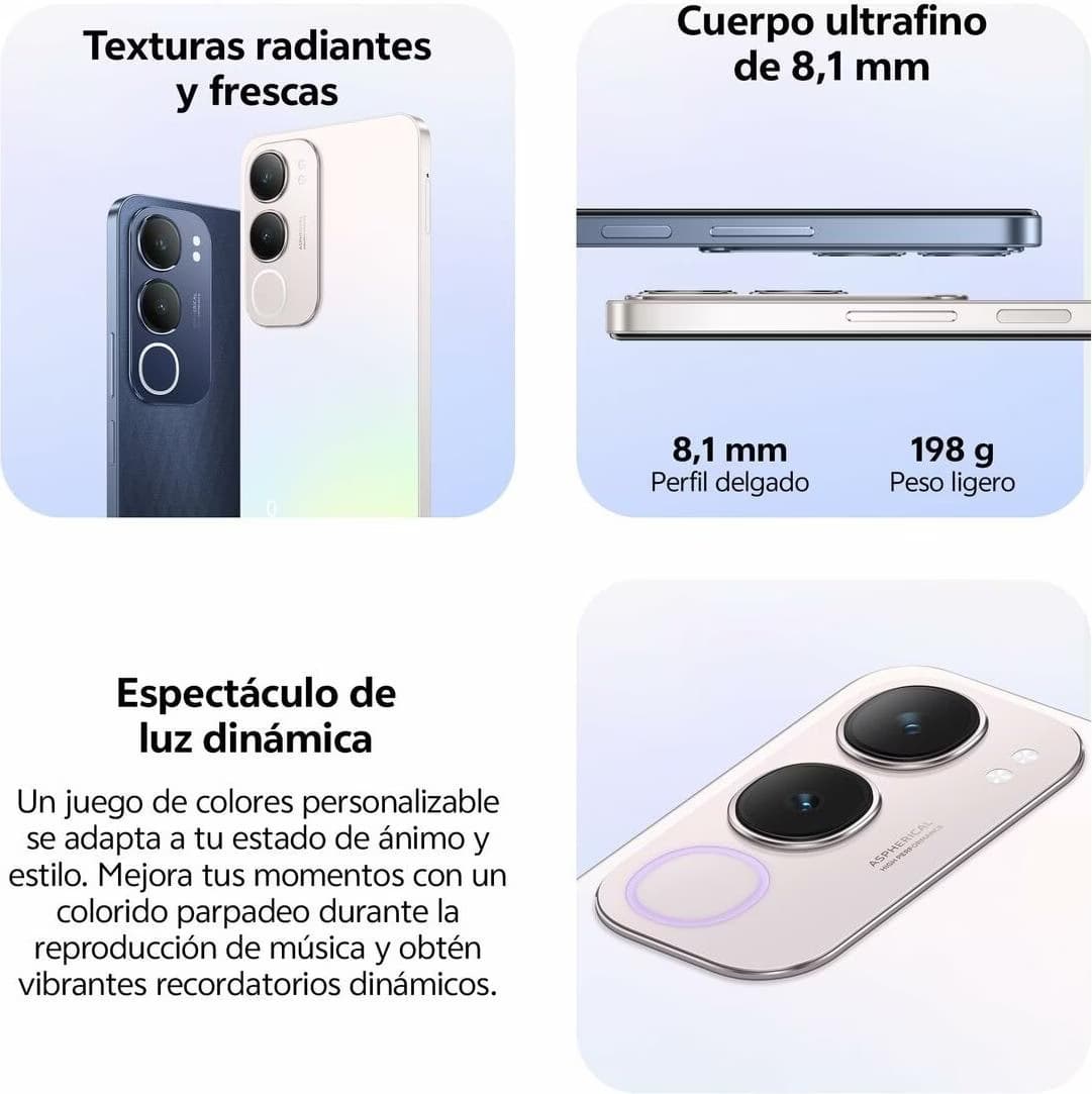 Vivo Y19s 6GB/128GB Preto Obsidiana