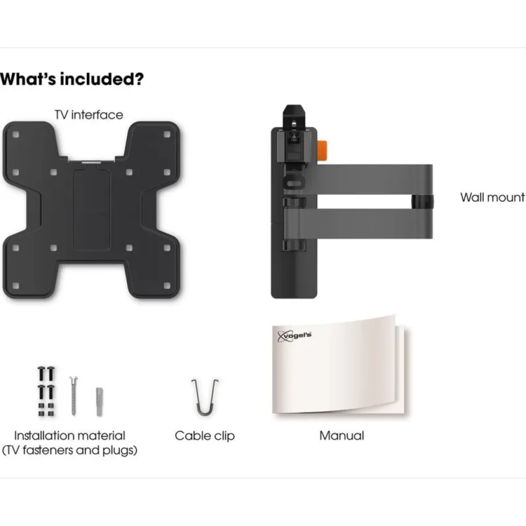 Vogels 3125 19“-43” VESA 200x200 Giratório - Suporte para TV