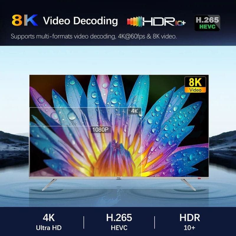 Vontar H1 H618 2GB/16GB WiFi 6 Android 12.0 Android TV